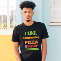 Skate, Pizza, Unisex De Sono