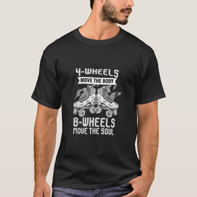 Camiseta Skate Roller Desportiva Skates Derby Rollerblad (Frente)