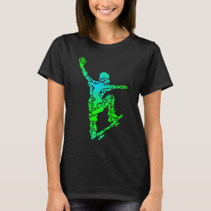 Camiseta skate skateboard skater vintage boarder sk
