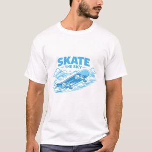 Camiseta Skate The Sky – Blue Drift