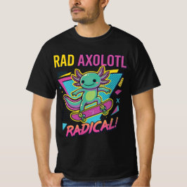 Camiseta Skate Vintage 90 Axolote Neotenia Radical