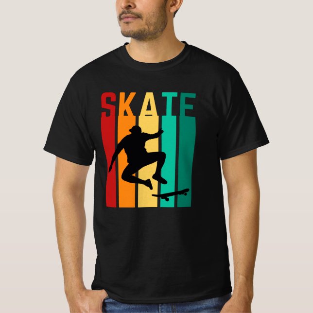 Camiseta Skate Vintage Young man (Frente)