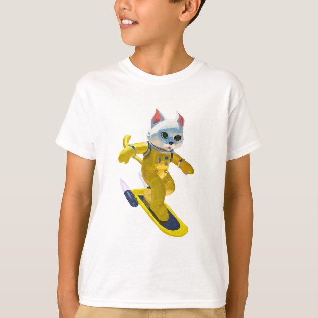 Camiseta skate voador (Frente)