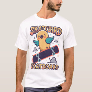 Camiseta Skatebird