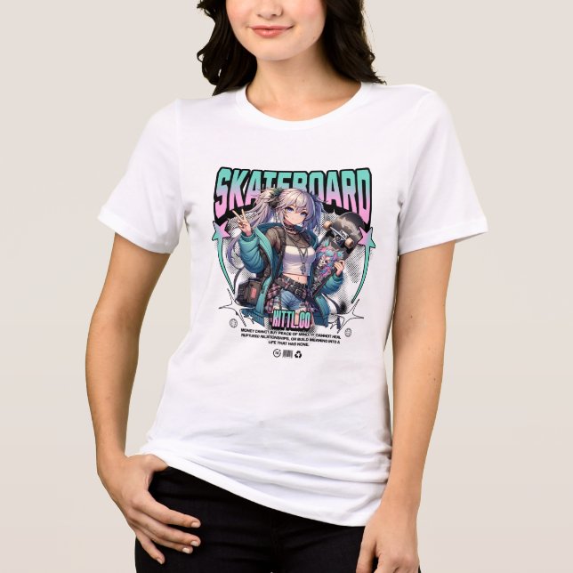Camiseta Skateboard (Frente)