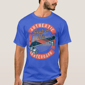 Camiseta skateboard autêntico