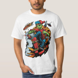 Camiseta Skateboard da Galáxia