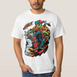 Camiseta Skateboard da Galáxia