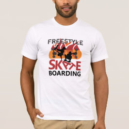Camiseta Skateboard de estilo livre