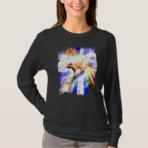 Camiseta Skateboard Gatinho Gatinho De Skate