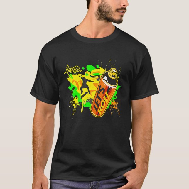 Camiseta Skateboard Gráfico (Frente)
