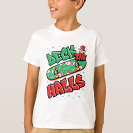 Camiseta Skateboard no Skateboard de Natal