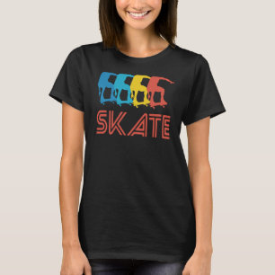 Camiseta Skateboard Retro Pop Art