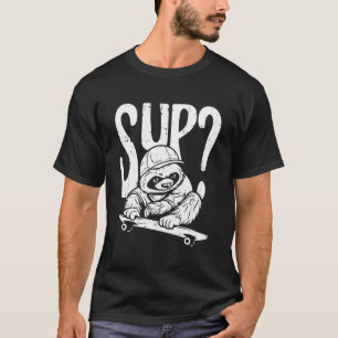 Camiseta Skateboard Sloth