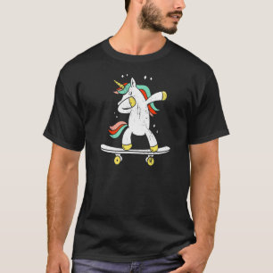 Camiseta Skateboard Unicorn Skate Fan Skateboard