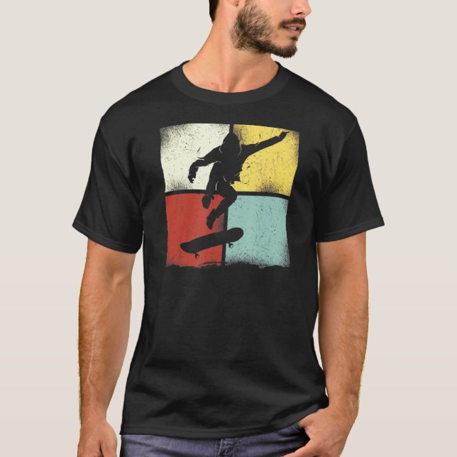 Camiseta Skateboard Vintage 80S 90S (Frente)