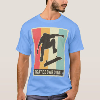 Camiseta Skateboard Vintage Retro Esporte