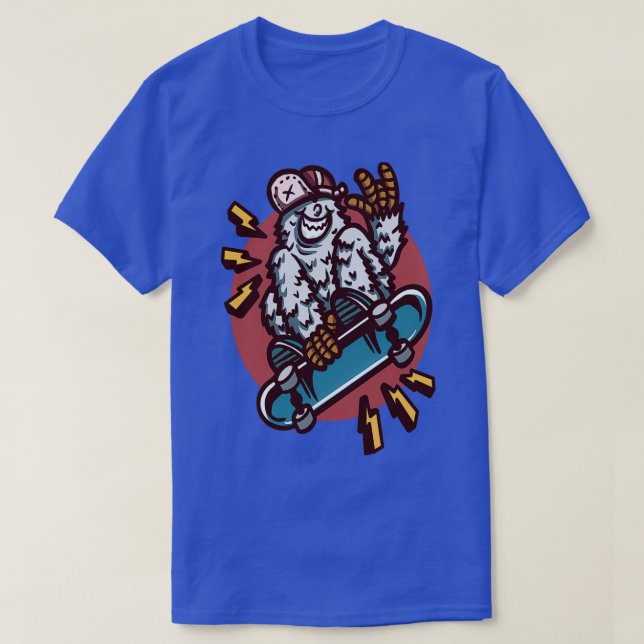 Camiseta skateboard zeti (Frente do Design)