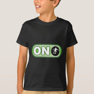 Camiseta Skateboarder anda de skate no esporte de skate