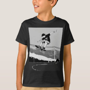 Camiseta Skateboarder Getting Air - Skateboarder Design