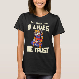 Camiseta Skateboarder Skateboard Gato de Skateboard