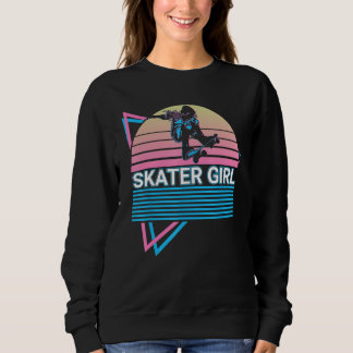 Camiseta Skateboarding Skating Skater Retro Skater Girl