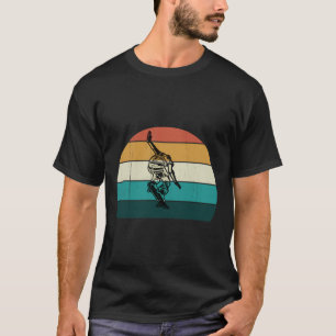 Camiseta Skateboardista Retrô - Skatista de Stakeboard Vint