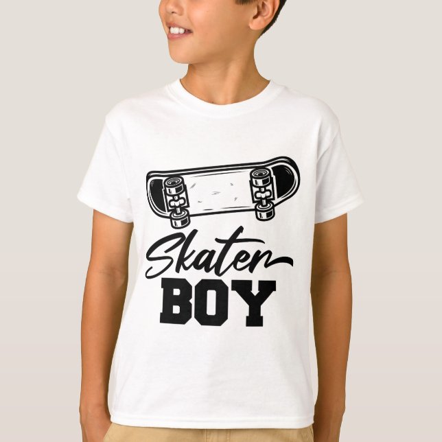 Camiseta skater boy (Frente)