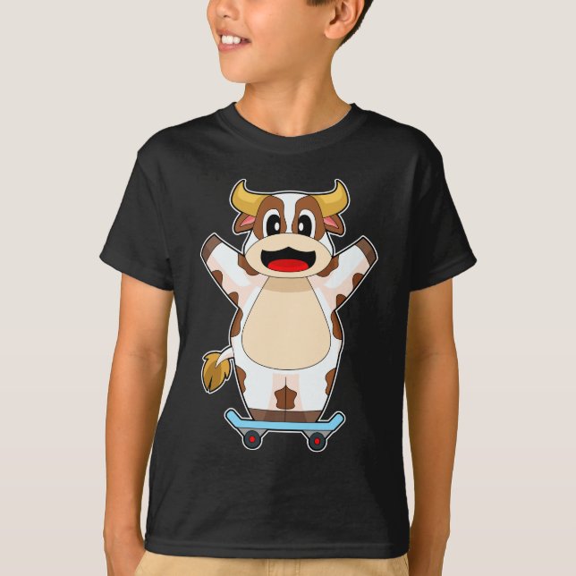Camiseta Skater Cow Skater (Frente)