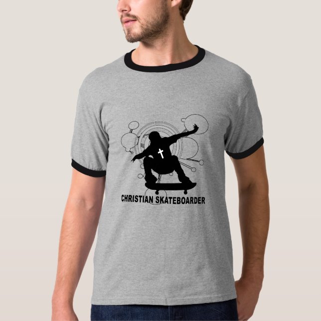 Camiseta Skater cristão (Frente)