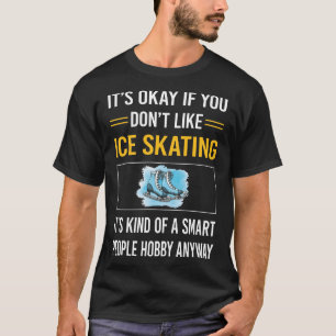 Camiseta Skater de Skate de Ice do Smart Pessoas