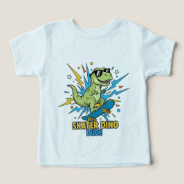Camiseta Skater Dino Dude
