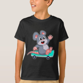 Camiseta skater do mouse
