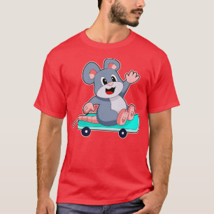 Camiseta skater do mouse