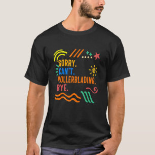 Camiseta Skater Girl Rollerblading Skate Roller Rol