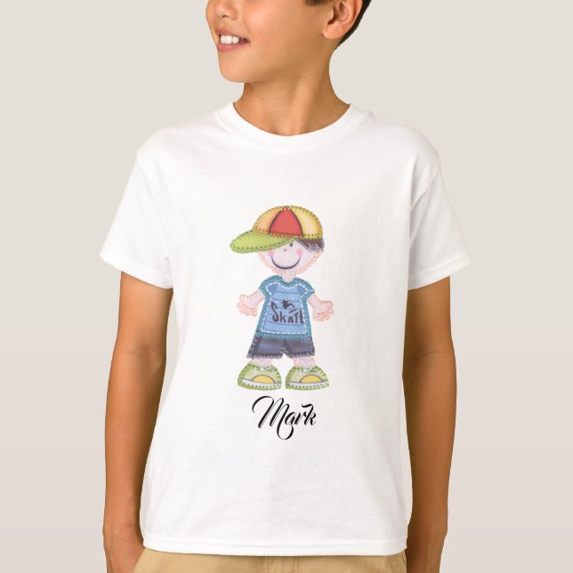 Camiseta Skater Kid T Shirt (Frente)