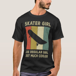 Camiseta Skater legal Rapariga Retro Skateboard Vi