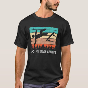 Camiseta Skater Retro Dizendo Que Eu Faço Minhas Próprias P