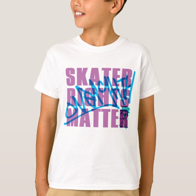 CAMISETA SKATER RIGHTS MATTER (Frente)