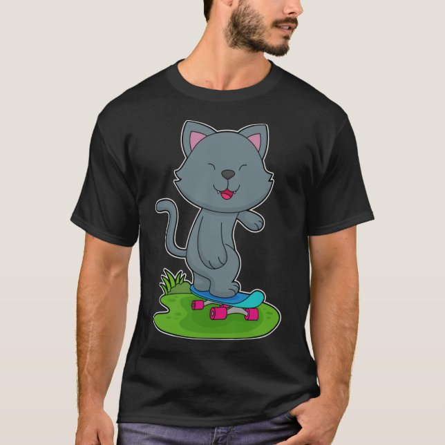 Camiseta Skater Skateboard Esporte (Frente)