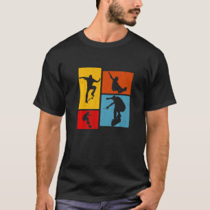Camiseta Skater Skateboard Retro Extreme Sport Para Skatebo