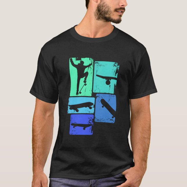 Camiseta Skater Skateboarder Skateboard Youth (Frente)