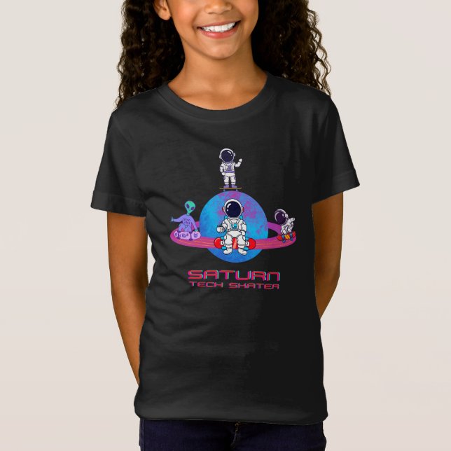 Camiseta Skater Tecnologia Saturn (Frente)