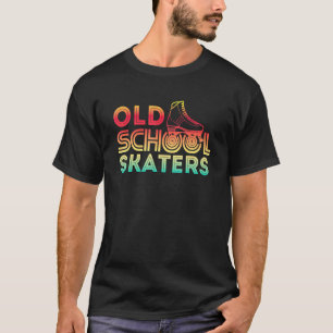 Camiseta Skaternadores da Escola Antiga - Skate de Pista de