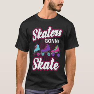 Camiseta SKATERS VÃO SKATE perfeito para uma garota de pati