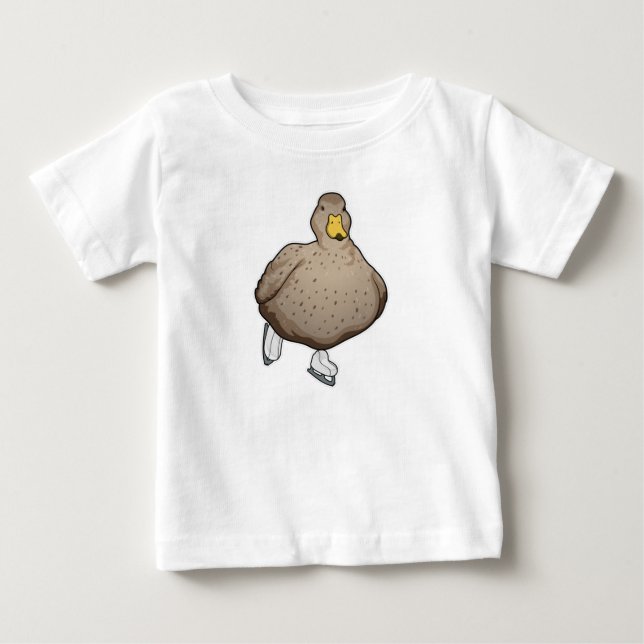 Camiseta Skates de gelo com gelo (Frente)
