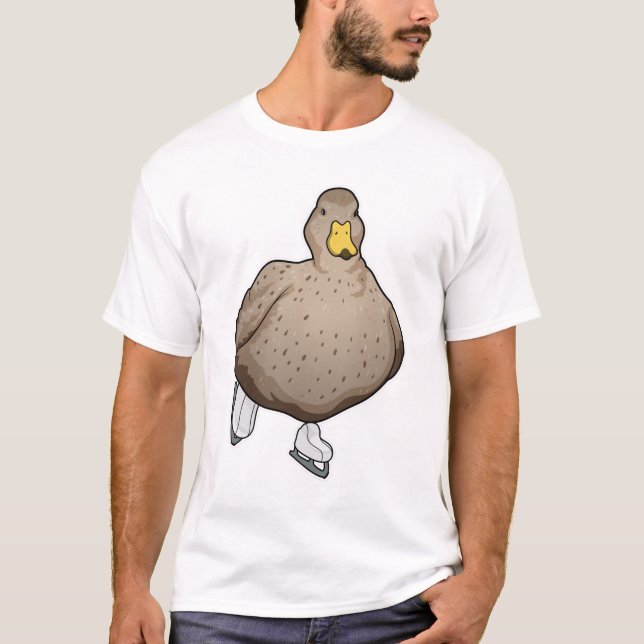 Camiseta Skates de gelo com gelo (Frente)
