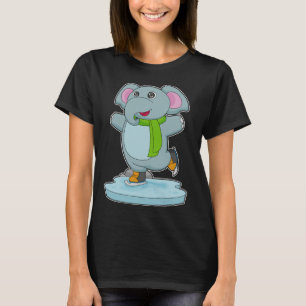 Camiseta Skates de gelo com gelo elefante
