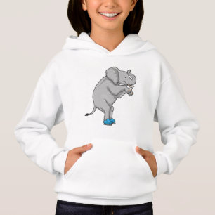 Camiseta Skates de gelo com gelo elefante