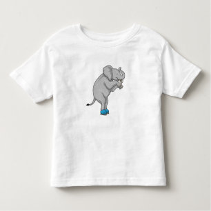 Camiseta Skates de gelo com gelo elefante